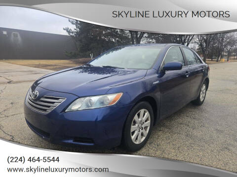 2009 Toyota Camry Hybrid for sale at Skyline Luxury Motors in Buffalo Grove IL