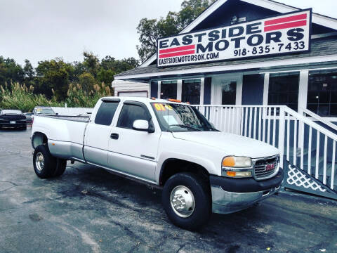 2001 GMC Sierra 3500 for sale at EASTSIDE MOTORS in Tulsa OK