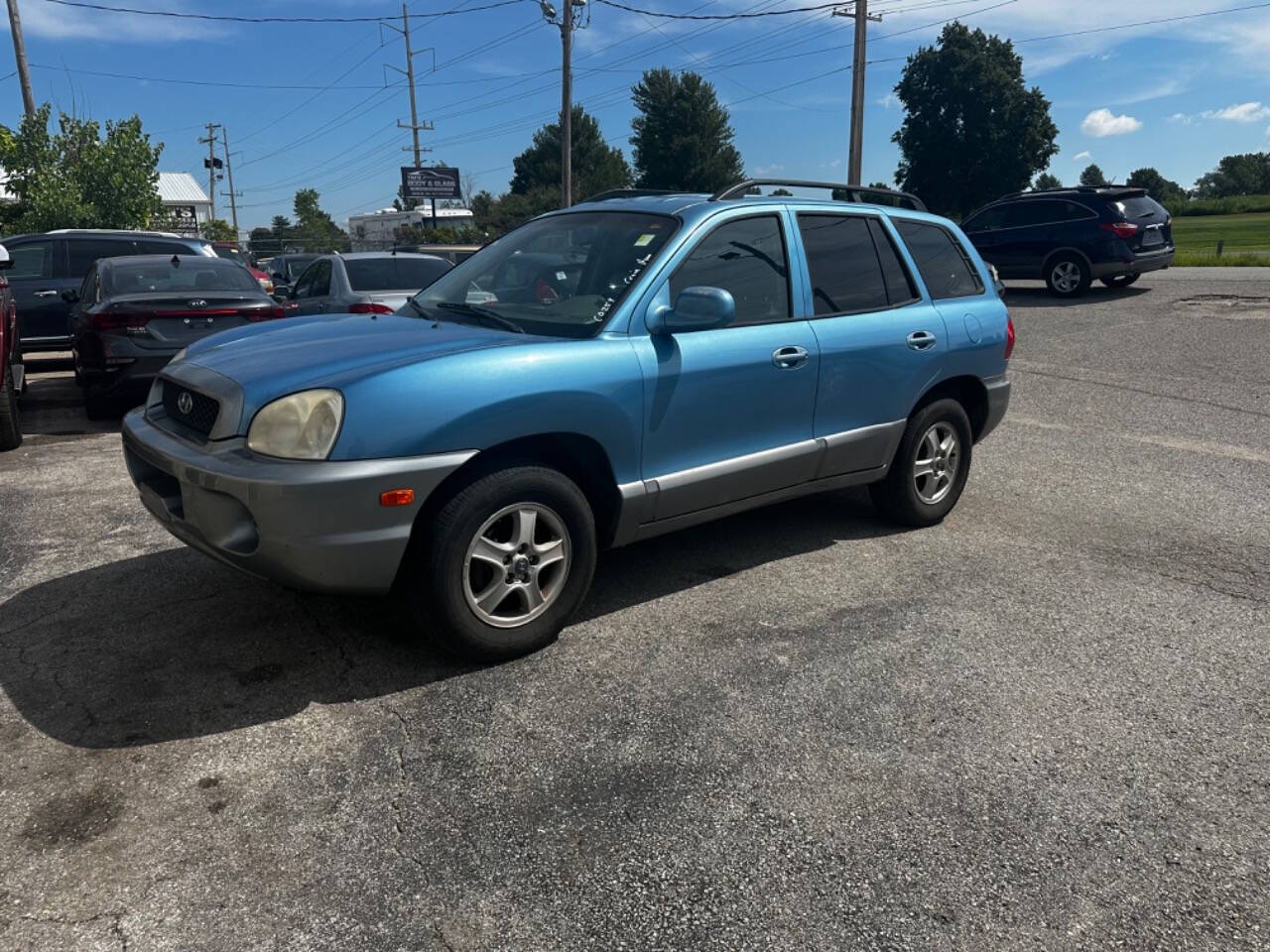 2003 Hyundai SANTA FE for sale at DAILY DEAL AUTO SALES LLC in Joplin, MO