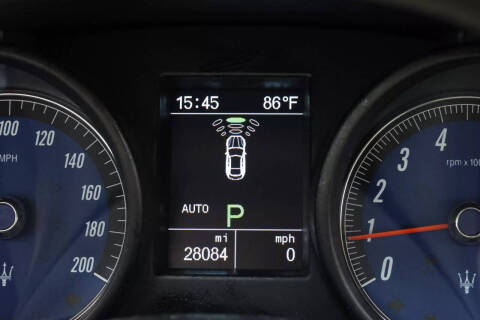 2013 Maserati GranTurismo Sport