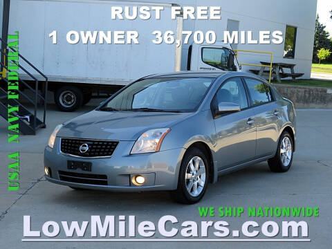 2008 Nissan Sentra for sale at LowMileCars.com / LM CARS INC in Burr Ridge IL