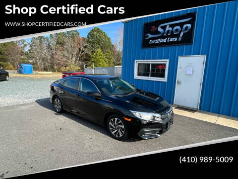2018 Honda Civic for sale at Shop Certified Cars in Easton MD