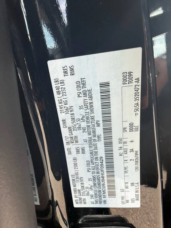 2017 Ford Escape Titanium