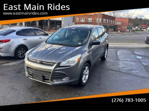 2013 Ford Escape for sale at East Main Rides in Marion VA