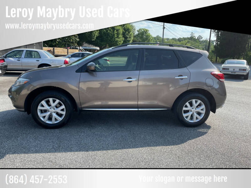 2012 Nissan Murano for sale at Leroy Maybry Used Cars in Landrum SC