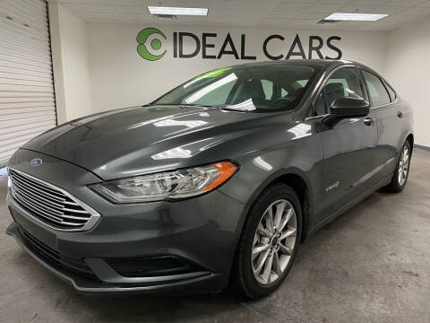 2017 Ford Fusion Hybrid for sale at Ideal Cars in Mesa AZ