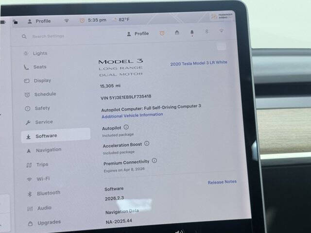 2020 Tesla Model 3 Long Range