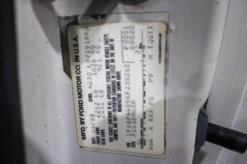 1989 Ford Mustang LX 5.0