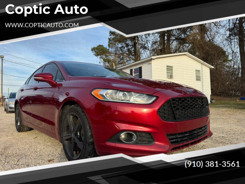 2016 Ford Fusion for sale at Coptic Auto in Wilson NC