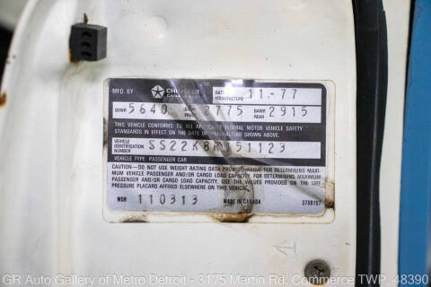 1978 Chrysler Cordoba