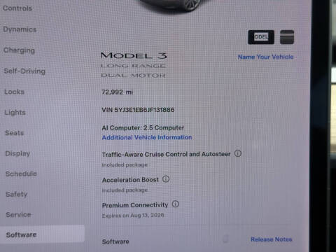 2018 Tesla Model 3 Long Range