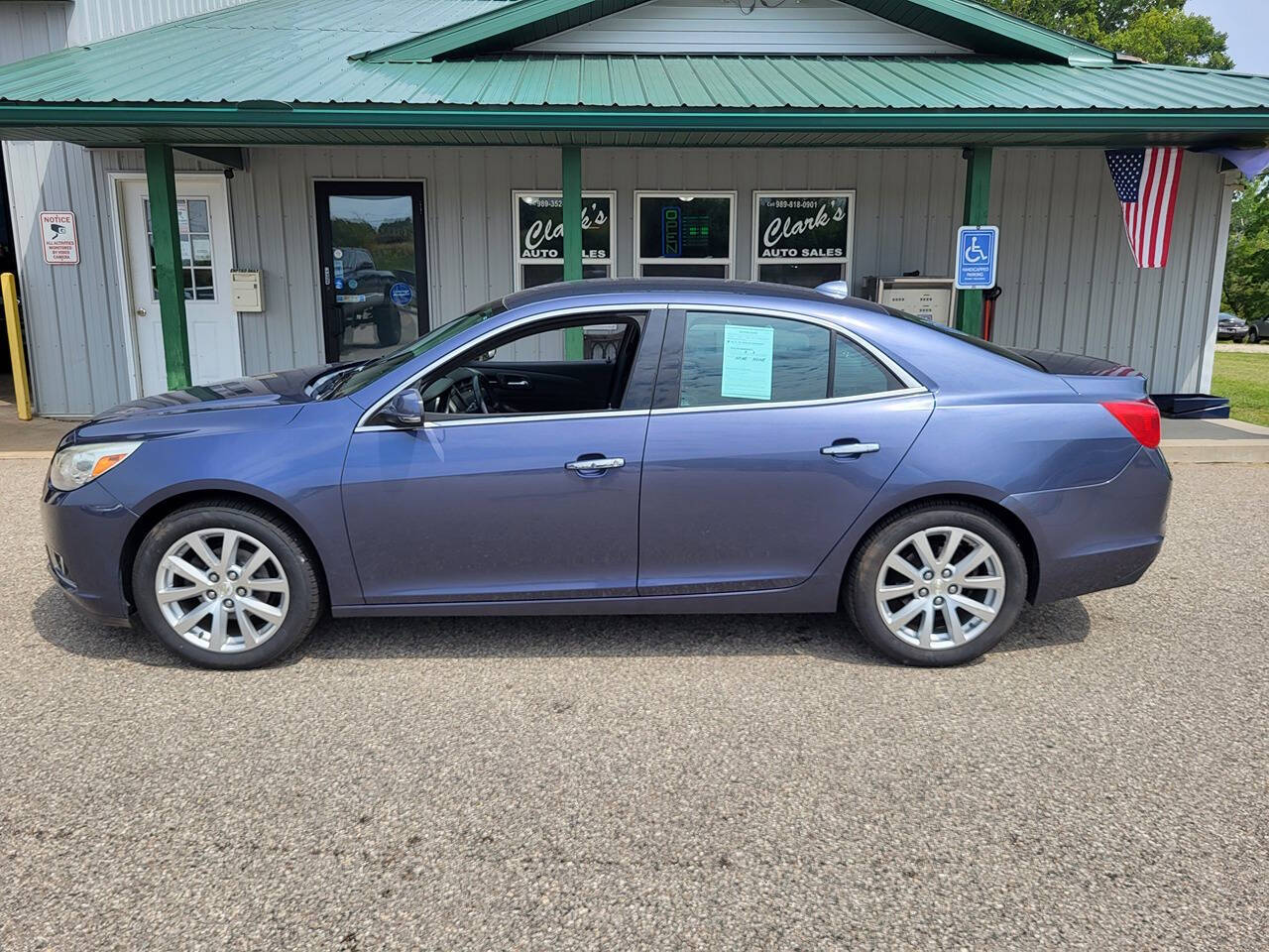 2013 Chevrolet Malibu for sale at Clarks Auto Sales Inc in Lakeview, MI