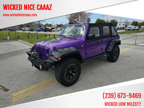 2010 1J4BA3H14AL229182 Wrangler for sale at WICKED NICE CAAAZ in Cape Coral FL