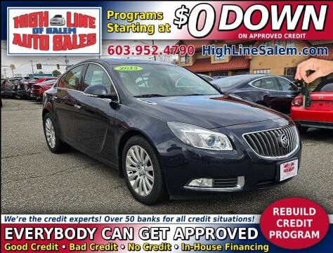 2013 Buick Regal for sale at High Line Auto Sales of Salem in Salem NH