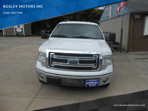 2013 Ford F-150 for sale at BOSLEY MOTORS INC in Tallmadge OH