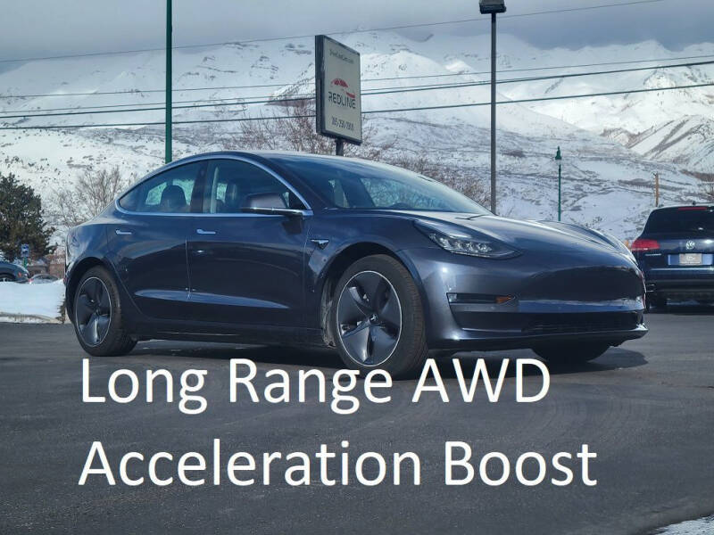 2020 Tesla Model 3 for sale at Redline Auto Sales in Orem UT