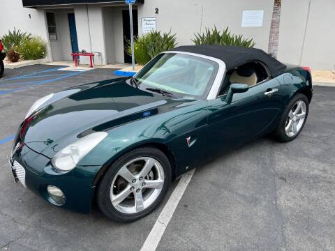 2006 Pontiac Solstice for sale at MANGIONE MOTORS ORANGE COUNTY in Costa Mesa CA