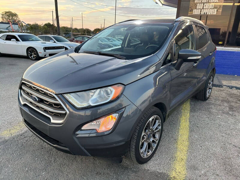 2020 Ford EcoSport for sale at Cow Boys Auto Sales LLC in Garland TX