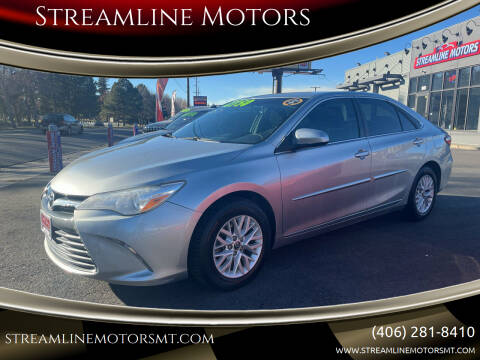 2017 Toyota Camry for sale at Streamline Motors in Billings MT
