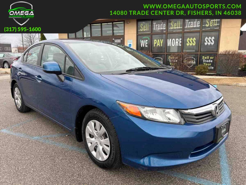 2012 Honda Civic for sale at Omega Autosports of Fishers in Fishers IN