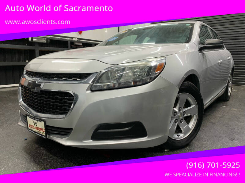 2016 Chevrolet Malibu Limited for sale at Auto World of Sacramento - Elder Creek location in Sacramento CA
