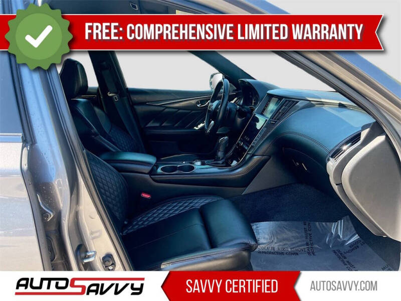 2022 Infiniti Q50 Red Sport 400