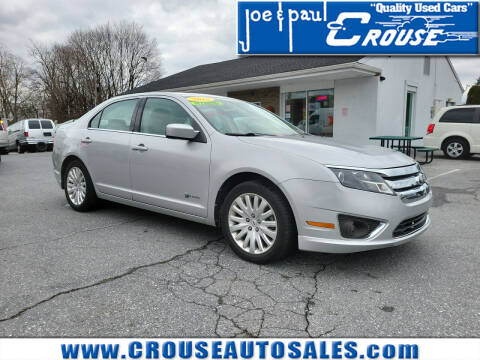 2010 Ford Fusion Hybrid for sale at Joe and Paul Crouse Inc. in Columbia PA