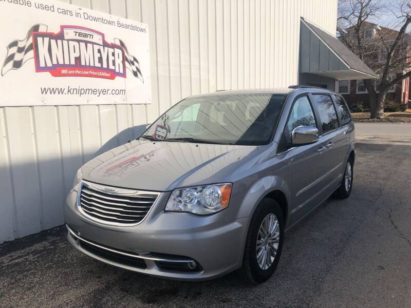 2015 Chrysler Town and Country for sale at Team Knipmeyer in Beardstown IL