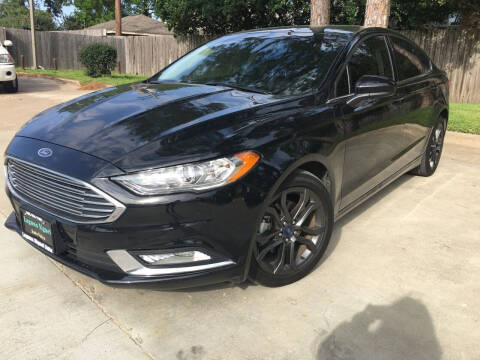 2018 Ford Fusion for sale at Laguna Niguel in Rosenberg TX