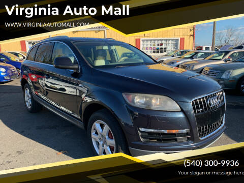 2011 Audi Q7 for sale at Virginia Auto Mall in Woodford VA