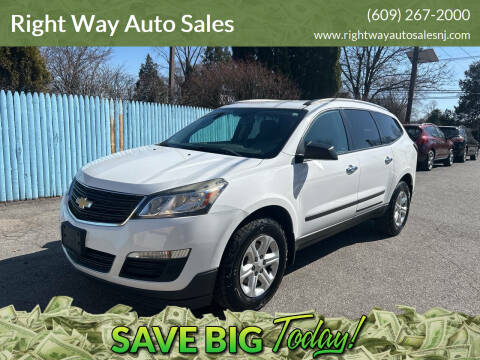 2016 Chevrolet Traverse for sale at Right Way Auto Sales in Westampton NJ