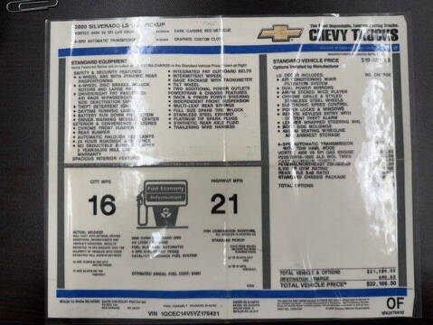2000 Chevrolet Silverado 1500