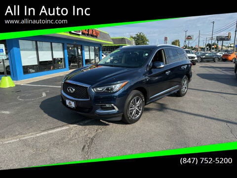 2018 Infiniti QX60 for sale at All In Auto Inc in Palatine IL