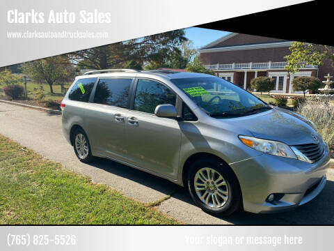 2011 Toyota Sienna for sale at Clarks Auto Sales in Connersville IN