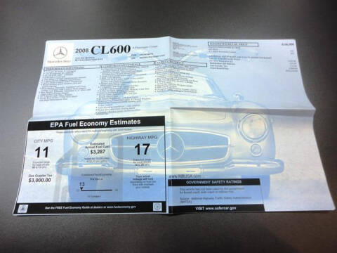 2008 Mercedes-Benz CL-Class