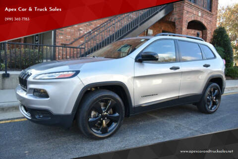 2017 Jeep Cherokee for sale at Apex Car & Truck Sales in Apex NC