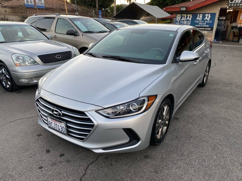 2018 Hyundai Elantra for sale at Orion Motors in Los Angeles CA