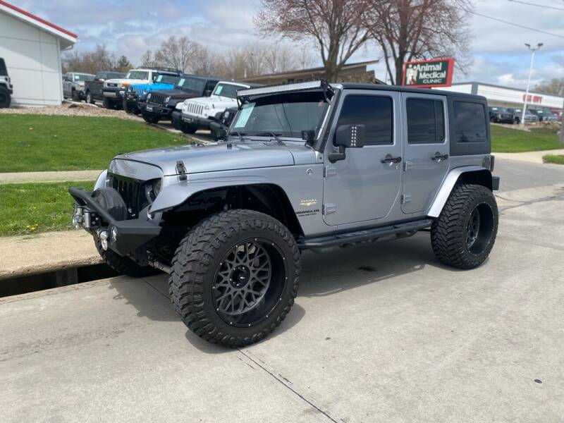 2013 Jeep Wrangler Unlimited for sale at Efkamp Auto Sales LLC in Des Moines IA