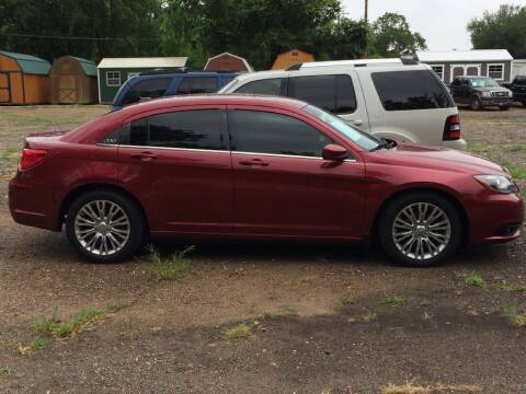 2014 Chrysler 200 for sale at R and L Sales of Corsicana in Corsicana TX