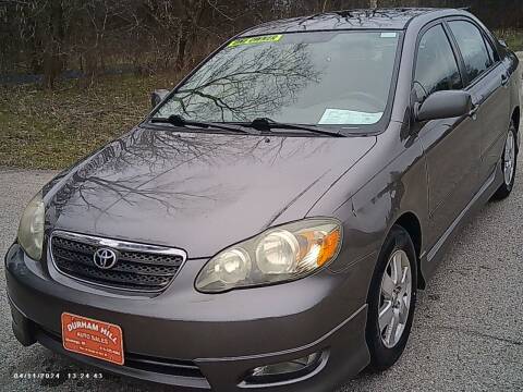 2008 Toyota Corolla for sale at Durham Hill Auto in Muskego WI