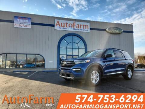 2020 Ford Explorer for sale at AUTOFARM DALEVILLE in Daleville IN