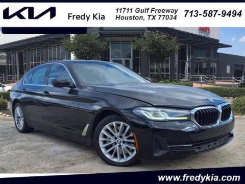 2022 BMW 5 Series for sale at FREDYS CARS FOR LESS in Houston TX