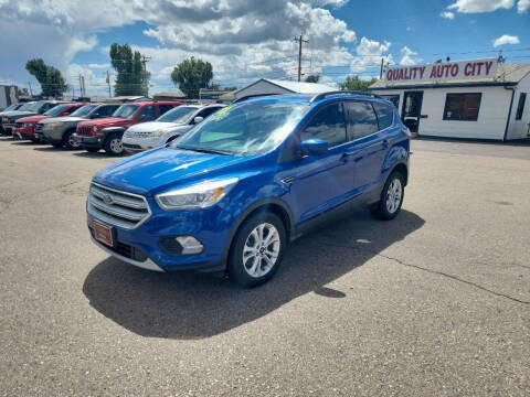 2018 Ford Escape for sale at Quality Auto City Inc. in Laramie WY