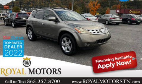 2004 Nissan Murano for sale at ROYAL MOTORS LLC in Knoxville TN