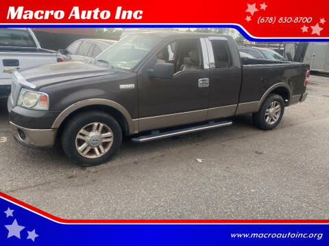 2006 Ford F-150 for sale at Macro Auto Inc in Braselton GA