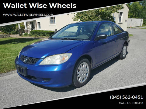 2005 Honda Civic for sale at Wallet Wise Wheels in Montgomery NY