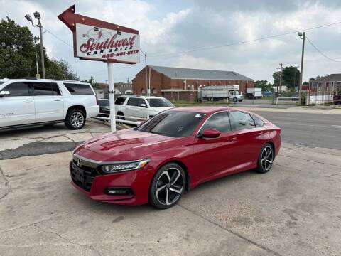 2018 Honda Accord for sale at Southwest Car Sales in Oklahoma City OK