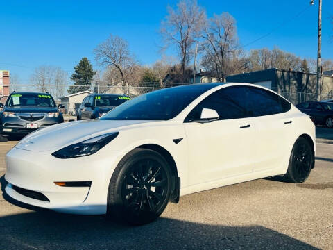 2021 Tesla Model 3 for sale at MIDWEST MOTORSPORTS in Rock Island IL