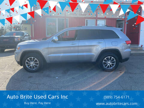 2014 Jeep Grand Cherokee for sale at Auto Brite Used Cars Inc in Saginaw MI