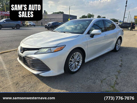 2018 Toyota Camry for sale at SAM'S AUTO SALES in Chicago IL